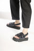 Puffy Round Lugg - All Black - Black